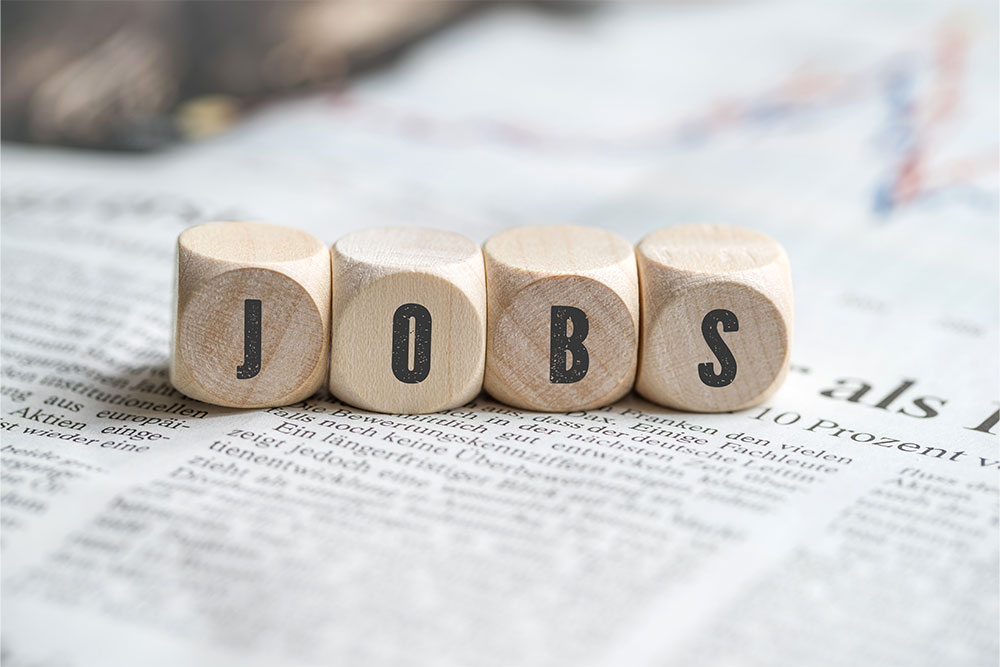 Jobs, Offene Stellen